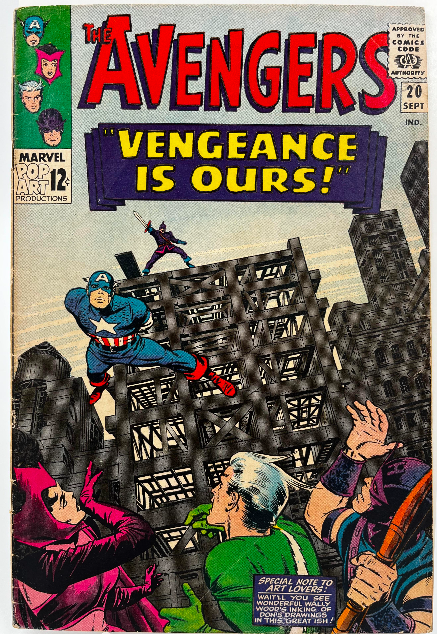 1965 The Avengers Issue #20