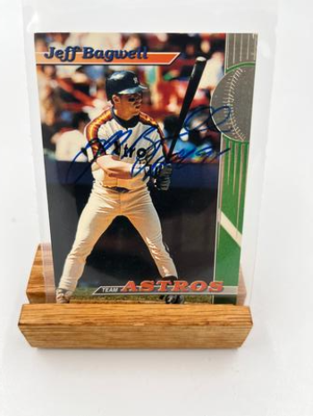 1993 TOPPS Jeff Bagwell Autograph - ASTROS