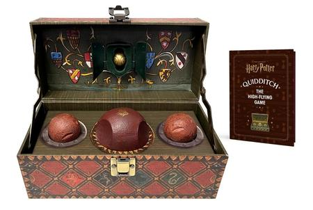 Harry Potter Collectible Quidditch Set (Includes removable golden snitch!) Revised Edition